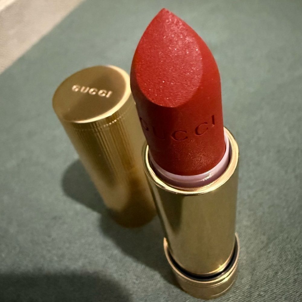 GUCCI ROUGE À LÈVRES MAT LIPSTICK – JANET RUST 505 - Picture 12 of 17